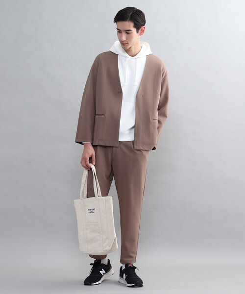 THE SHOP TK （ザ ショップ ティーケー ）の「◆【NO MORE 映画泥棒コラボ】アムンゼンダンボールカーデ（カーディガン/ボレロ・メンズ・ブラック/グリーン/ブラウン系・04/02/03/01）」の22枚目の写真