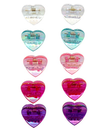 WEGO | WEGO/ハートオーロラヘアクリップ(バレッタ/ヘアクリップ)