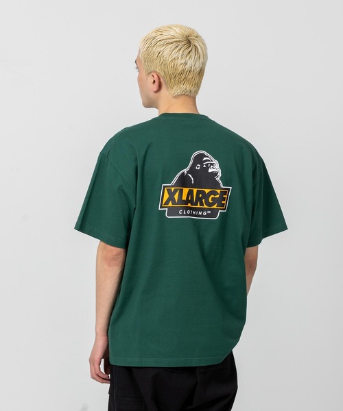 XLARGE（エクストララージ）の「SLANTED OG SS TEE（Tシャツ/カットソー・メンズ・ホワイト/ブラック/ネイビー/オレンジ/グリーン・S/M/L/XL）」の3枚目の写真