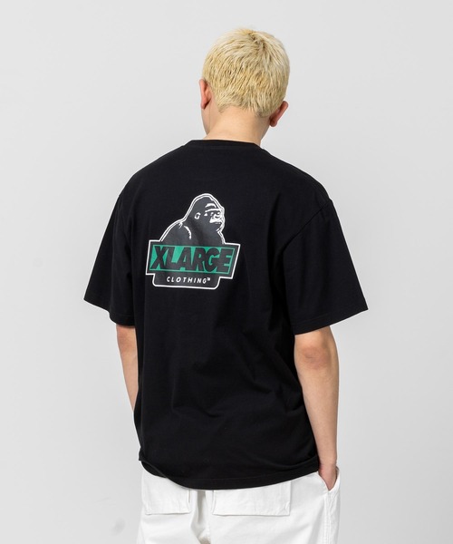 XLARGE（エクストララージ）の「SLANTED OG SS TEE（Tシャツ/カットソー・メンズ・ホワイト/ブラック/ネイビー/オレンジ/グリーン・S/M/L/XL）」の2枚目の写真