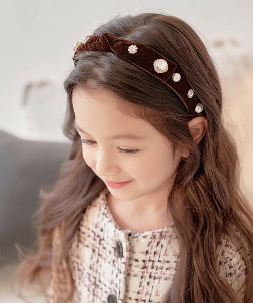 Rora(ローラ)の「マリー リボンカチューシャ(2color)(カチューシャ・キッズ・チョコ/ブラック・FREE)」の13枚目の写真