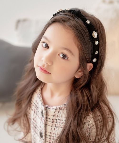 Rora(ローラ)の「マリー リボンカチューシャ(2color)(カチューシャ・キッズ・チョコ/ブラック・FREE)」の11枚目の写真