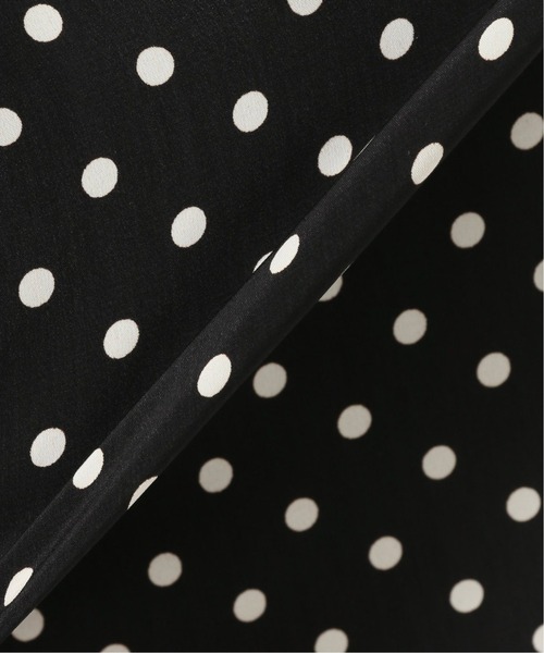 VERMEIL par iena（ヴェルメイユパーイエナ）の「《追加》ドットワイドパンツ（その他パンツ・レディース・ブラック・38/36/40）」の15枚目の写真
