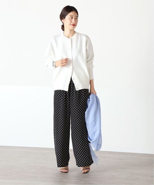 VERMEIL par iena（ヴェルメイユパーイエナ）の「《追加》ドットワイドパンツ（その他パンツ・レディース・ブラック・38/36/40）」の13枚目の写真