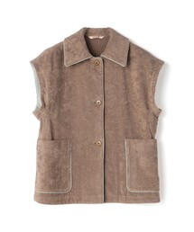 ■パイルコットン ドルマンスリーブジャケット