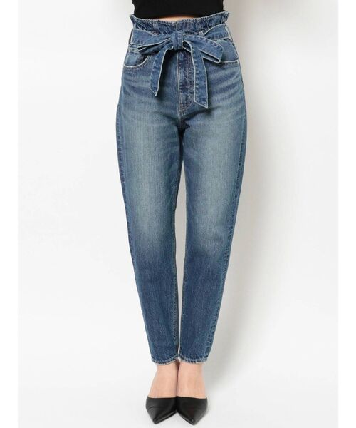 GYDA（ジェイダ）の「H/W リボンペグトップデニムパンツ（デニムパンツ・レディース・ライトブルー/ブルー・SMALL/MEDIUM）」の11枚目の写真