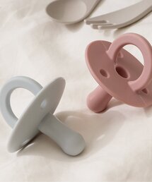 apres les cours（アプレレクール）の「おしゃぶりセット ピンク×ブルー（その他ベビー用品）」
