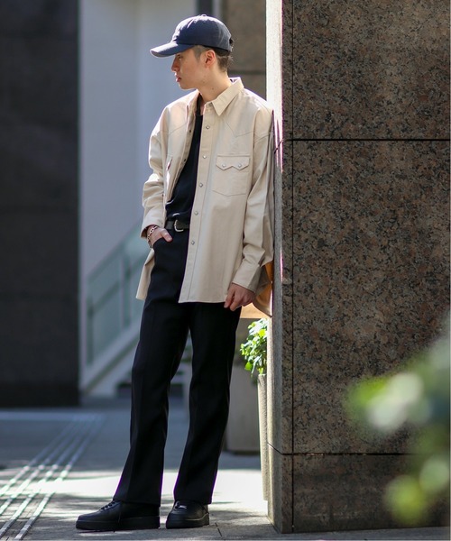 Lee(リー)の「【Lee / リー】 WESTERN SHIRTS(シャツ/ブラウス・メンズ・アイボリー・MEDIUM/LARGE)」の3枚目の写真