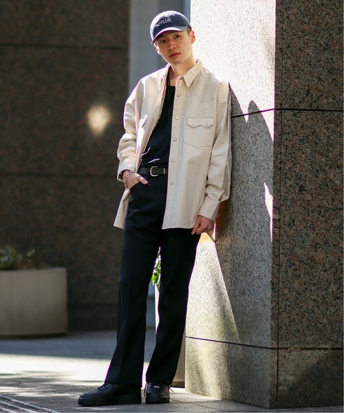 Lee(リー)の「【Lee / リー】 WESTERN SHIRTS(シャツ/ブラウス・メンズ・アイボリー・MEDIUM/LARGE)」の4枚目の写真