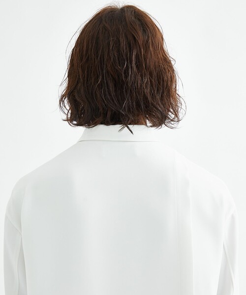CULLNI(クルニ)の「STUDIOUS別注 ZIP SHIRTS(シャツ/ブラウス・メンズ・グレイッシュベージュ/ブルー/ホワイト/ブラック・1/2)」の14枚目の写真