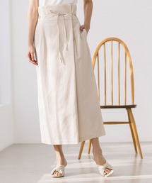 mysty woman | リネンライクラップスカート 276065(スカート)