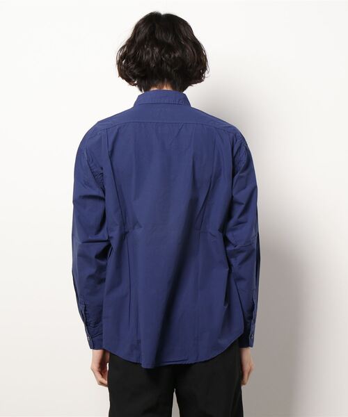 BOHEMIANS（ボヘミアンズ）の「BOHEMIANS/ボヘミアンズ　TYPEWRITER REG L/S SHIRTS（シャツ/ブラウス・メンズ・ネイビー・MEDIUM/LARGE）」の3枚目の写真