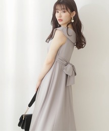 PROPORTION BODY DRESSING | <E>ウエストリボンビッグカラーマーメイドOP / 1212147400(ワンピース)