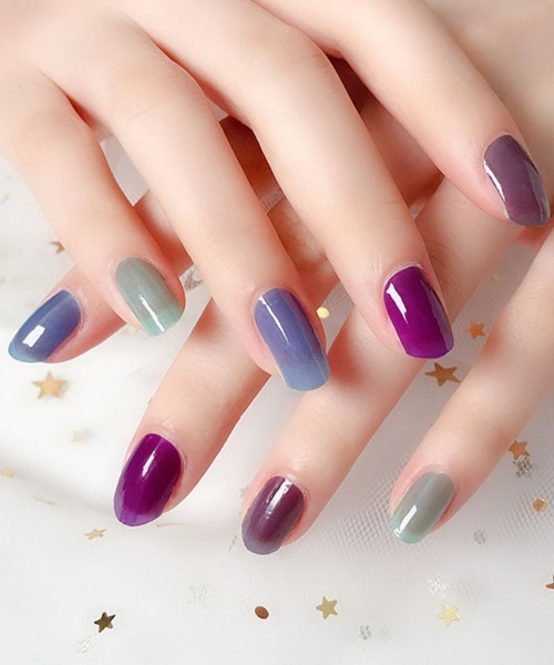 Doux Belle（ドゥーベル）の「貼るだけネイルシール シンプルな色合い（ネイルシール/ネイルチップ・レディース・その他5/D/L/T/A/F/N/V/その他1/H/P/X/その他2/I/Q/Y/その他4/C/K/S/その他6/E/M/U/G/O/W/その他3/B/J/R/Z・FREE）」の5枚目の写真