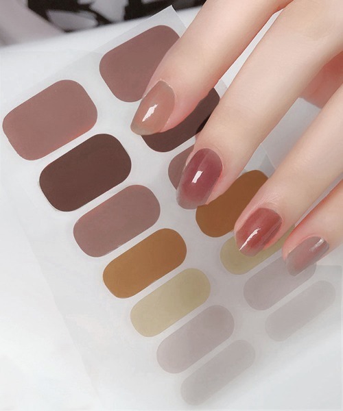 Doux Belle（ドゥーベル）の「貼るだけネイルシール シンプルな色合い（ネイルシール/ネイルチップ・レディース・その他5/D/L/T/A/F/N/V/その他1/H/P/X/その他2/I/Q/Y/その他4/C/K/S/その他6/E/M/U/G/O/W/その他3/B/J/R/Z・FREE）」の6枚目の写真