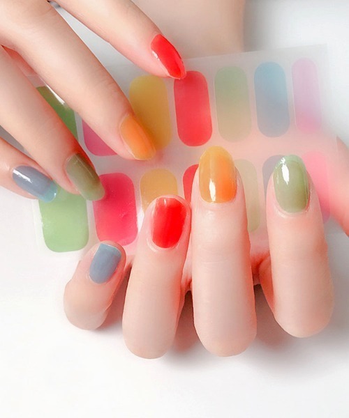 Doux Belle（ドゥーベル）の「貼るだけネイルシール シンプルな色合い（ネイルシール/ネイルチップ・レディース・その他5/D/L/T/A/F/N/V/その他1/H/P/X/その他2/I/Q/Y/その他4/C/K/S/その他6/E/M/U/G/O/W/その他3/B/J/R/Z・FREE）」の15枚目の写真