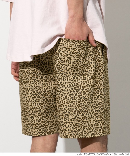 coca（coca）（コカ）の「メンズ レオパードハーフパンツ（その他パンツ・メンズ・その他・M/L）」の8枚目の写真