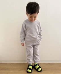 【 Bambin / ボンバン 】 キッズ 柔らか素材  上下2点セット スウェット