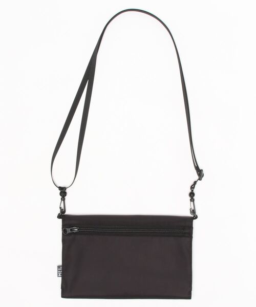 Samansa Mos2（サマンサ モスモス）の「【MEI×Samansa Mos2】マルチポケットサコッシュ（ボディバッグ/ウエストポーチ・レディース・ブラック/ベージュ・ﾌﾘ-）」の5枚目の写真