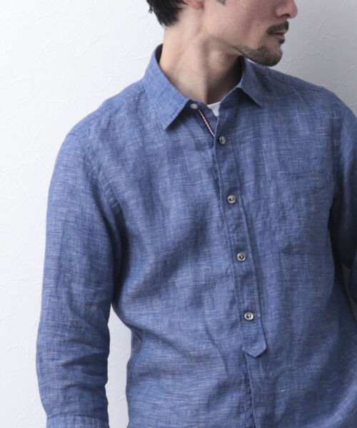 セール リネンパラシュート7分袖シャツ シャツ ブラウス Nolley S Goodman ノーリーズグッドマン のファッション通販 Zozotown