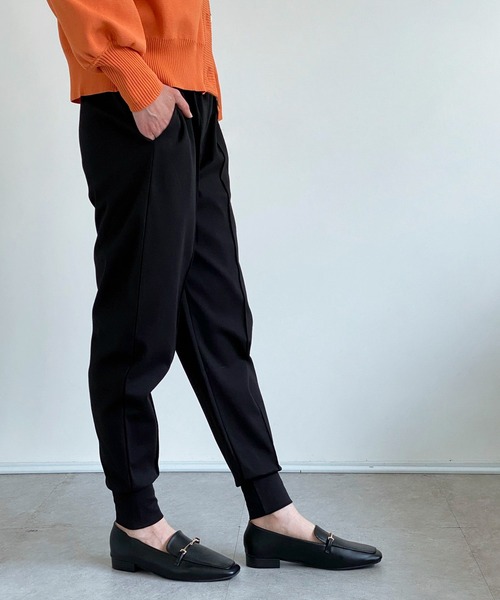 ottilie（オティーリエ）の「ジョガーパンツ（その他パンツ・レディース・チャコールグレー/ブラック/ベージュ・FREE）」の9枚目の写真