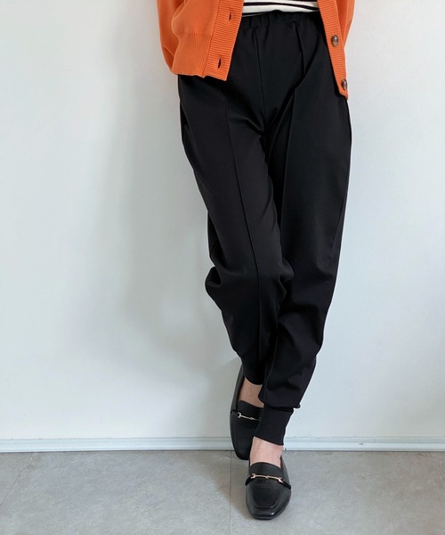 ottilie（オティーリエ）の「ジョガーパンツ（その他パンツ・レディース・チャコールグレー/ブラック/ベージュ・FREE）」の7枚目の写真