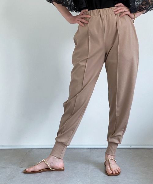 ottilie（オティーリエ）の「ジョガーパンツ（その他パンツ・レディース・チャコールグレー/ブラック/ベージュ・FREE）」の17枚目の写真