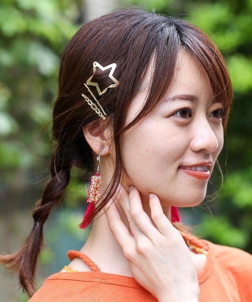 チチカカ（チチカカ）の「スターコンビセットピン（ヘアピン・レディース・シルバー/ゴールド・FREE）」の4枚目の写真