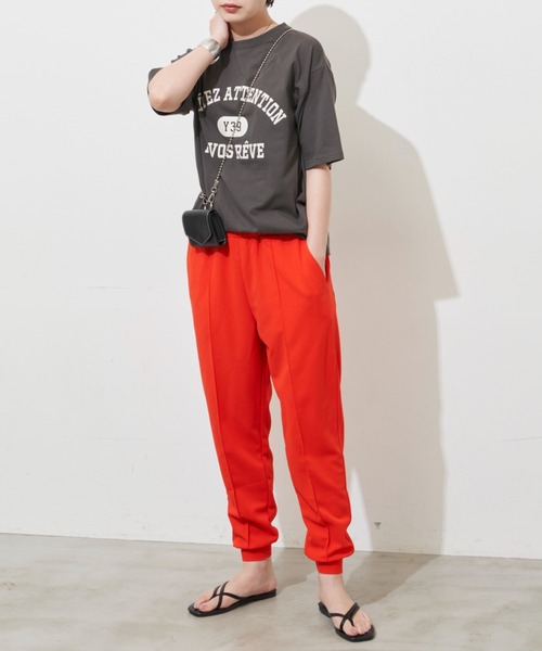 Aunt Marie's（アントマリーズ）の「ダブルラインフラットサンダル（サンダル・レディース・ブラック/ホワイト・M/L/S）」の13枚目の写真