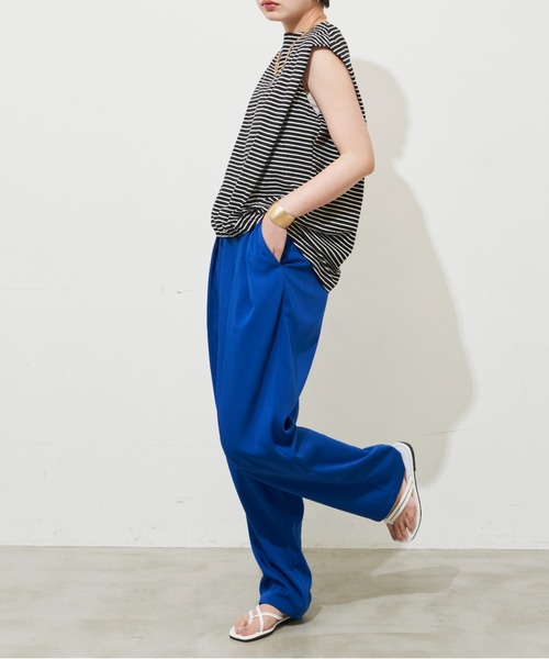 Aunt Marie's（アントマリーズ）の「ダブルラインフラットサンダル（サンダル・レディース・ブラック/ホワイト・M/L/S）」の20枚目の写真