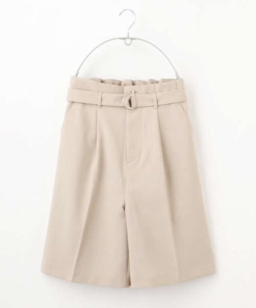 Honeys（ハニーズ）の「タックいり ハーフパンツ（その他パンツ・レディース・ブラック/オレンジ/ダークベージュ/ネイビー/グレイッシュベージュ・S/L/M/LL）」の17枚目の写真