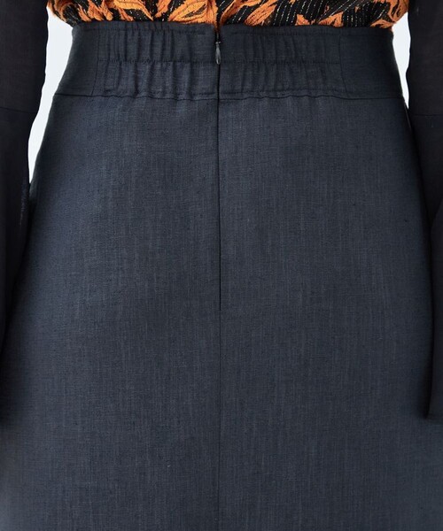 EBONY（エボニー）の「【EBONY/(エボニー)】別注ジャガードペンシルスカート E22SS/S-05（スカート・レディース・ブルー/オレンジ・2/1）」の21枚目の写真