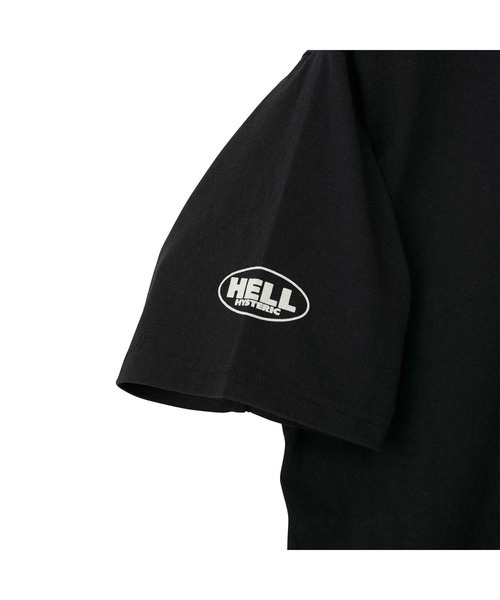 HYSTERIC GLAMOUR(ヒステリックグラマー)の「OUT OF CONTROL オーバーサイズTシャツ(Tシャツ/カットソー・メンズ・ホワイト/ブラック・SMALL/MEDIUM/LARGE/X-LARGE)」の7枚目の写真