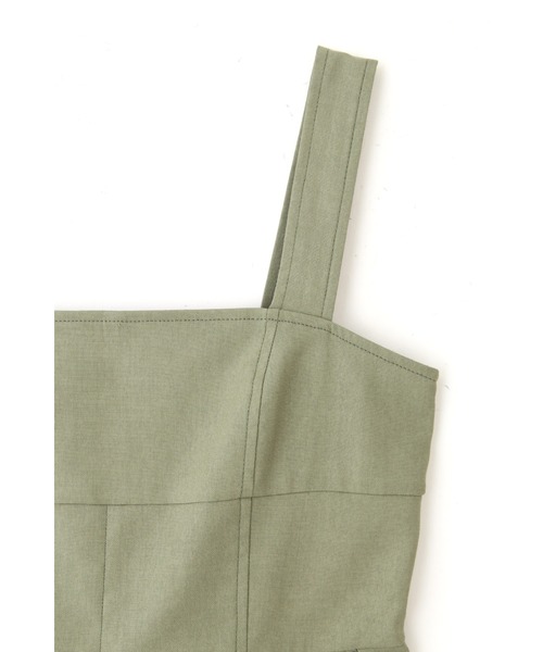 JILL STUART（ジルスチュアート）の「◆ジェロームオールインワン（つなぎ/オールインワン・レディース・カーキ/ベージュ・2/0）」の4枚目の写真