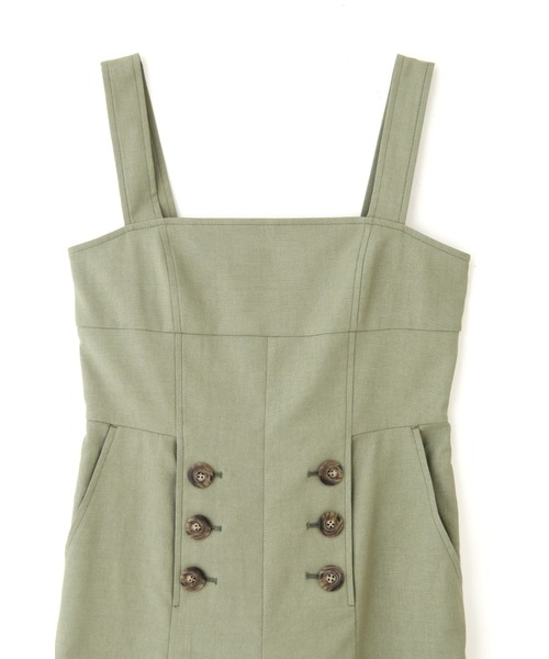 JILL STUART（ジルスチュアート）の「◆ジェロームオールインワン（つなぎ/オールインワン・レディース・カーキ/ベージュ・2/0）」の5枚目の写真