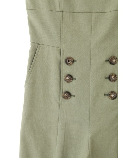 JILL STUART（ジルスチュアート）の「◆ジェロームオールインワン（つなぎ/オールインワン・レディース・カーキ/ベージュ・2/0）」の6枚目の写真