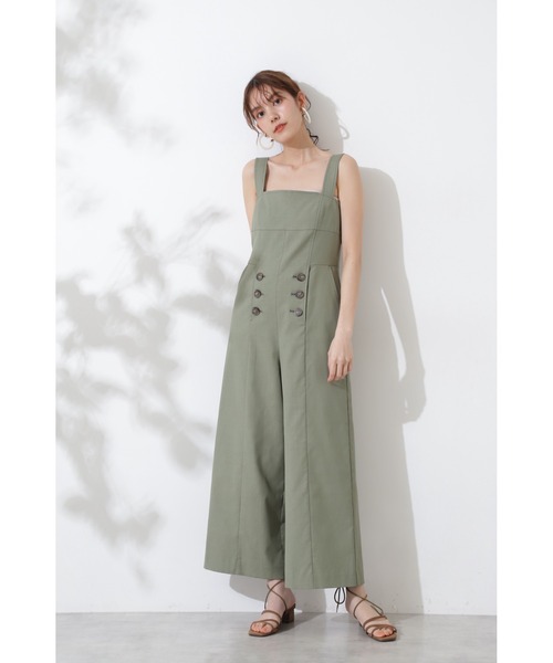 JILL STUART（ジルスチュアート）の「◆ジェロームオールインワン（つなぎ/オールインワン・レディース・カーキ/ベージュ・2/0）」の10枚目の写真