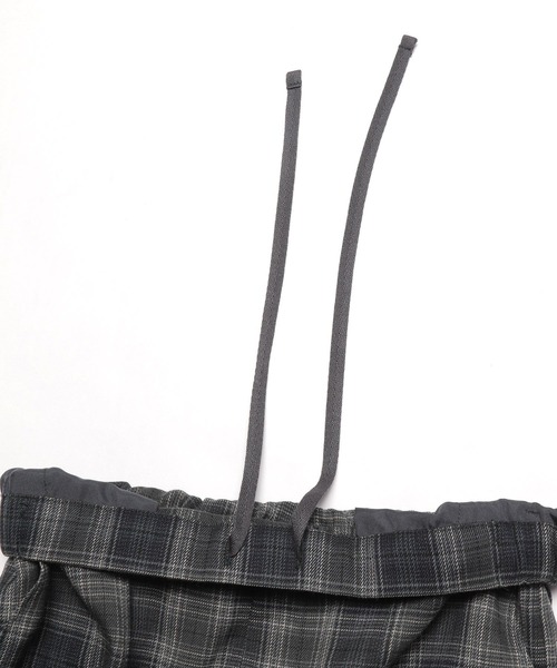 LEPSIM（レプシィム）の「嬉しい機能が付いたチェック柄ストレートパンツ【ハタラク7DAYSパンツ】　281112（その他パンツ・レディース・ネイビー/ベージュ・X-LARGE/SMALL/LARGE/MEDIUM/X-SMALL）」の13枚目の写真