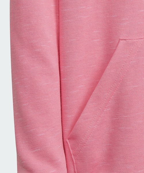 adidas（アディダス）の「フューチャーアイコン バッジ オブ スポーツ フーデッドスウェットシャツ / アディダス（キッズ/子供用）（パーカー・キッズ・ピンク系その他/ブルー/ブラック・130/140/150/160）」の6枚目の写真