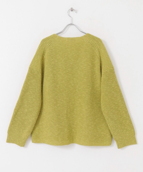 URBAN RESEARCH(アーバンリサーチ)の「スラブガウンカーディガン(カーディガン/ボレロ・レディース・ブラウン/ベージュ/グリーン系その他・FREE)」の4枚目の写真