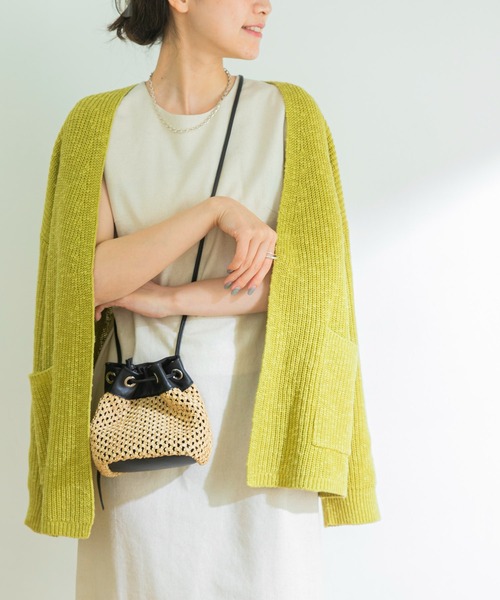 URBAN RESEARCH(アーバンリサーチ)の「スラブガウンカーディガン(カーディガン/ボレロ・レディース・ブラウン/ベージュ/グリーン系その他・FREE)」の11枚目の写真