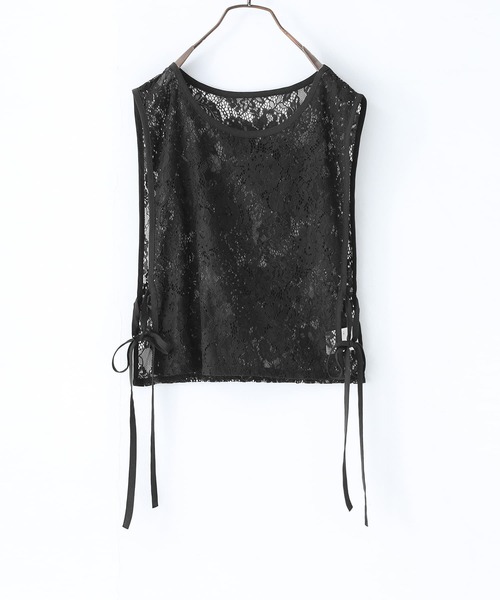 osharewalker（オシャレウォーカー）の「『カットソー＆レースベストセット』（Tシャツ/カットソー・レディース・ブラック/グリーン・2/1）」の22枚目の写真