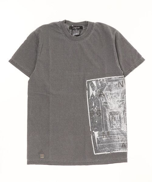 NAKAGAMI(ナカガミ)の「NAKAGAMI(ナカガミ) サイドグラフィックプリントTシャツ(Tシャツ/カットソー・レディース・チャコールグレー/チャコール・FREE/0)」の16枚目の写真