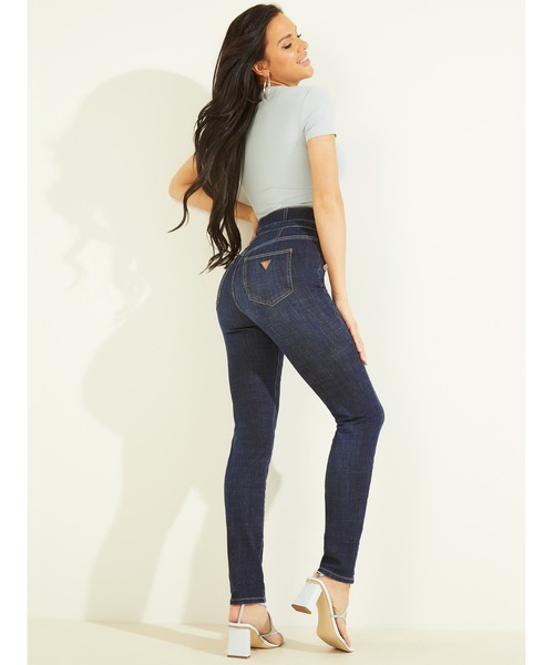 Guess(ゲス)の「Gwenny Denim Pants(デニムパンツ・レディース・ダークインディゴブルー・24inch/26inch/27inch/25inch/28inch)」の5枚目の写真