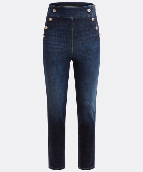 Guess(ゲス)の「Gwenny Denim Pants(デニムパンツ・レディース・ダークインディゴブルー・24inch/26inch/27inch/25inch/28inch)」の11枚目の写真