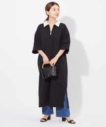 ALORE | 《別注》【ALORE/アローレ】ラガーシャツワンピース(Tシャツ/カットソー)