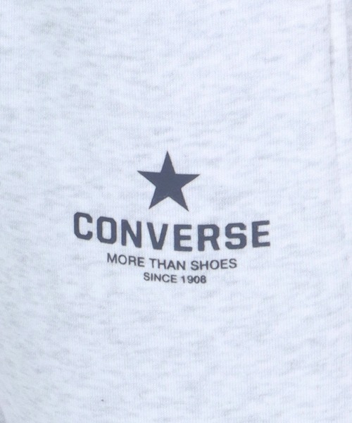 CONVERSE(コンバース)の「CONVERSE(コンバース)ワンポイントロゴスウェットジョガーパンツ(裏起毛)(スウェットパンツ・レディース・オレンジ/ブラック/アッシュグレー/グレー・M/L)」の22枚目の写真