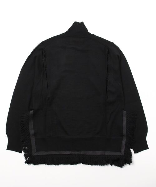 PONTI（ポンティ）の「PONTI Combination Layered Turtleneck Knit（ニット/セーター・レディース・オフホワイト/ブラック・FREE）」の3枚目の写真