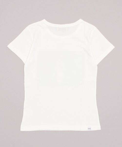 HYSTERIC GLAMOUR(ヒステリックグラマー)の「MARIA チビTシャツ(Tシャツ/カットソー・レディース・ホワイト/ブラック・FREE)」の9枚目の写真