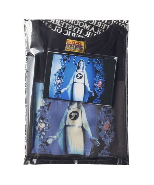 HYSTERIC GLAMOUR(ヒステリックグラマー)の「MARIA チビTシャツ(Tシャツ/カットソー・レディース・ホワイト/ブラック・FREE)」の5枚目の写真